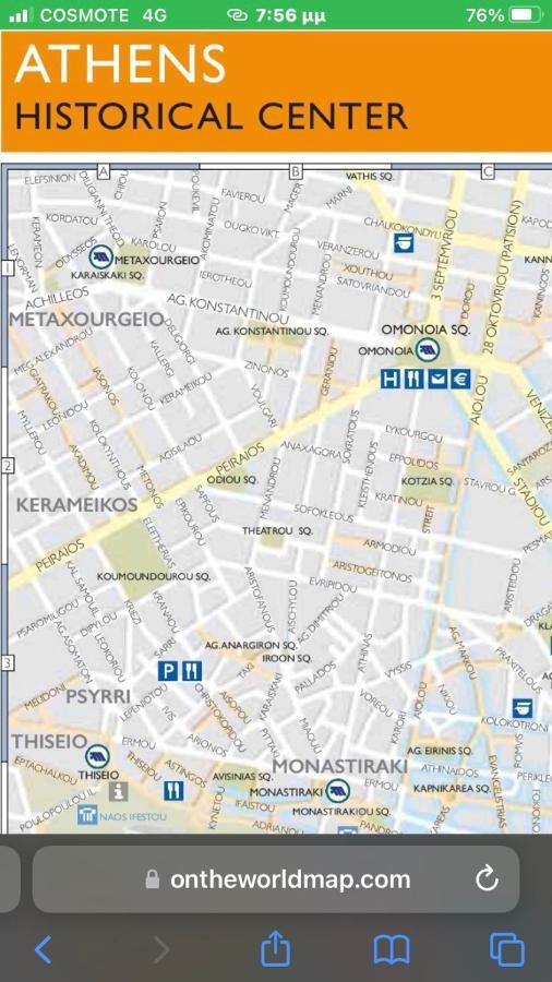 Acropolis Casa Historical Centre Top Floor Luxury Suite 150 Meters To Metro Athen Exterior foto